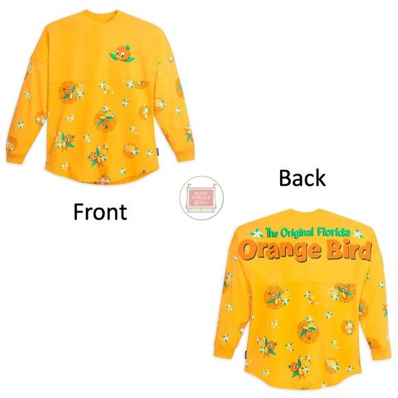 2022 Disney Parks Epcot Flower & Garden Festival Orange Bird Spirit Jersey - NEW - Picture 2 of 2